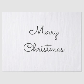 custom add your text photo christmas personalized tissue paper