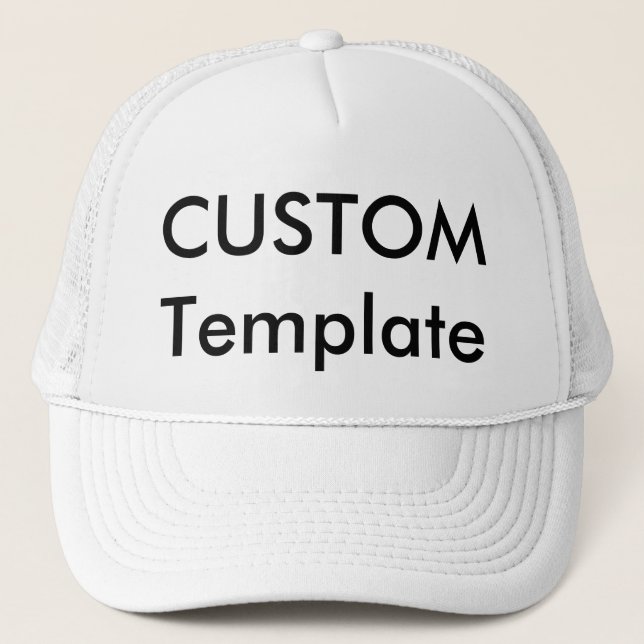 Custom Adjustable Trucker Hat (Front)