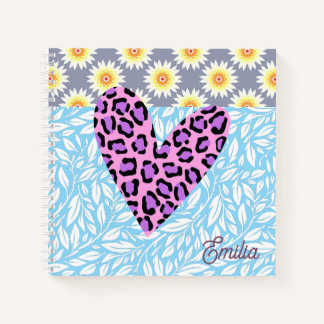 Custom adorable patternscolorful Botanical  Notebook