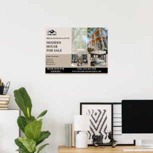 Custom Advertisement Real Estate Poster