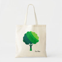 Custom Aesthetic Minimal Green Tree Pattern