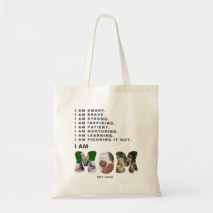 Custom Affirmation New Mom photo Gift Tote Bag