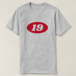 Custom age 19th Birthday shirt gift for teenager