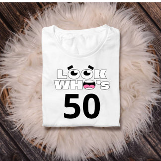 Custom Age Birthday for Men, Women  T-Shirt