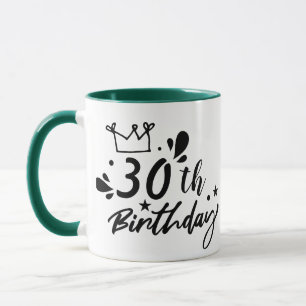 Custom Age Coffee Cup, Personalized Birthday  Mug