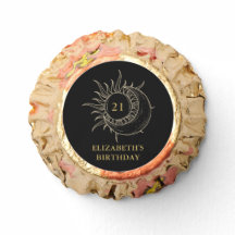 Custom Age Mystic Celestial Moon Birthday