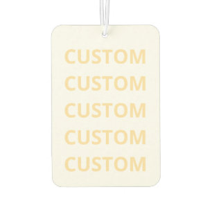 CUSTOM AIR FRESHENER