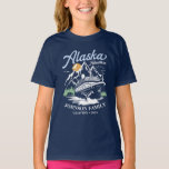Custom Alaska Cruise Family Friends Group Matching T-Shirt<br><div class="desc">Set sail with the "Custom Alaska Cruise Family Friends Group Matching" T-shirt,  personalized with your family name or group creating a lasting memory of your Alaskan escape. Perfect for commemorating cherished memories amidst Alaska's breathtaking landscapes.</div>