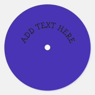  Custom Album   Classic Round Sticker