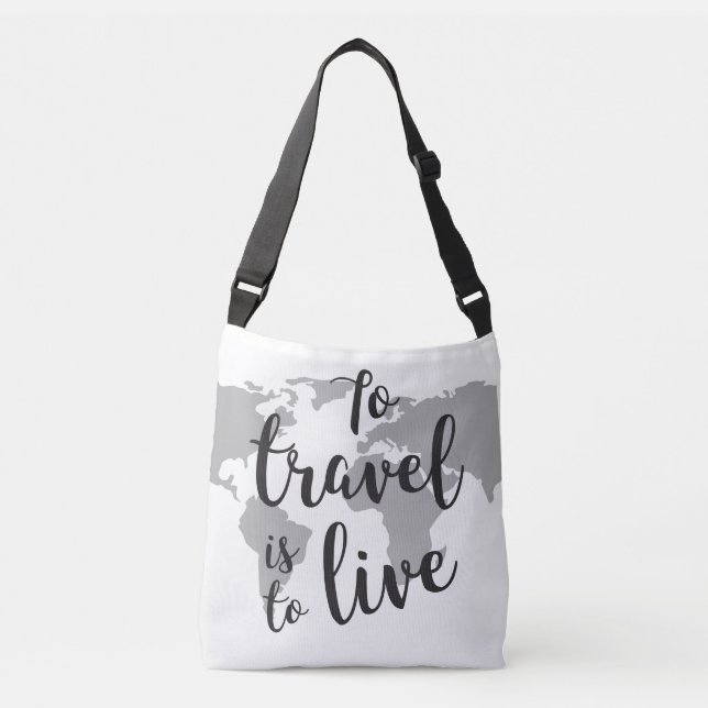 Custom All-Over-Print Cross Body Bag (Front)
