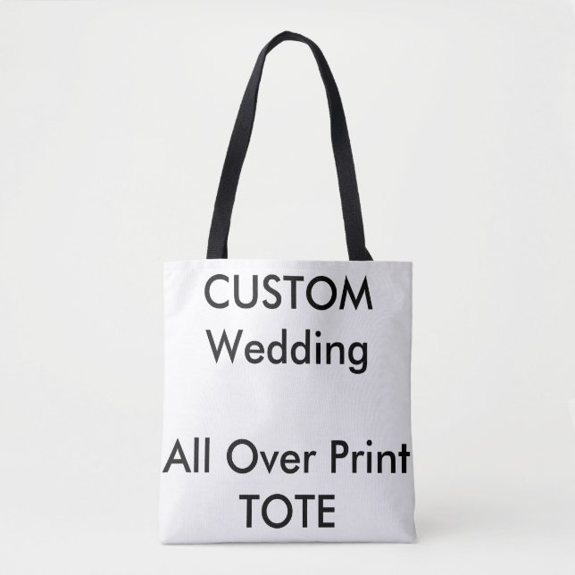 Custom ALL-OVER-PRINT Tote Bag MEDIUM (Front)