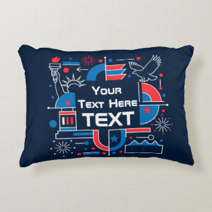 Custom America’s 250th anniversary Accent Pillow