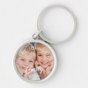 Custom and Personalized Add Your Own Photo Keychain