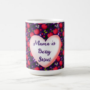 Custom and personalized Cute Cherry Butterfly  Coffee Mug