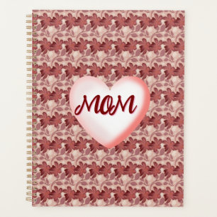 Custom and personalized floral gift for Mom Planner