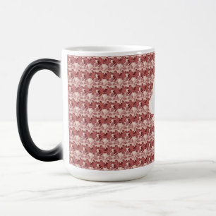 Custom and personalized mother's day floral gift magic mug