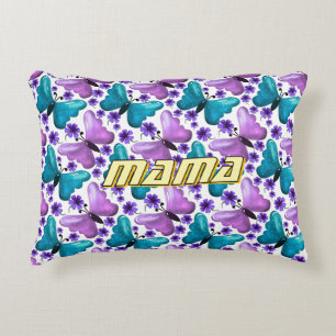 Custom and personalized mother's day gift accent pillow