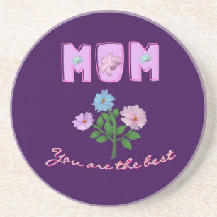 Custom and personalized mother's day gift  coaster