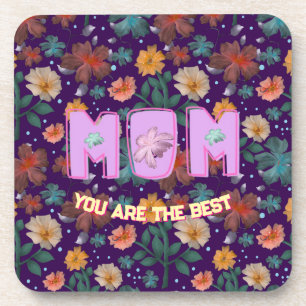 Custom and personalized mother's day gift  lumbar coaster