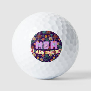 Custom and personalized mother's day gift  lumbar golf balls