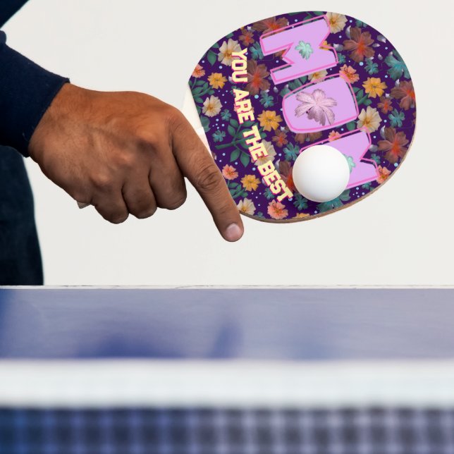 Custom and personalized mother's day gift   ping pong paddle (Insitu)