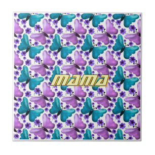 Custom and personalized mother's day gift tile