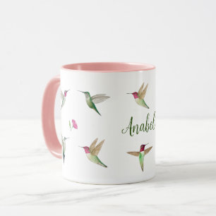 Custom Anna's Hummingbirds  Mug
