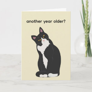 CUSTOM another year older birthday  Card