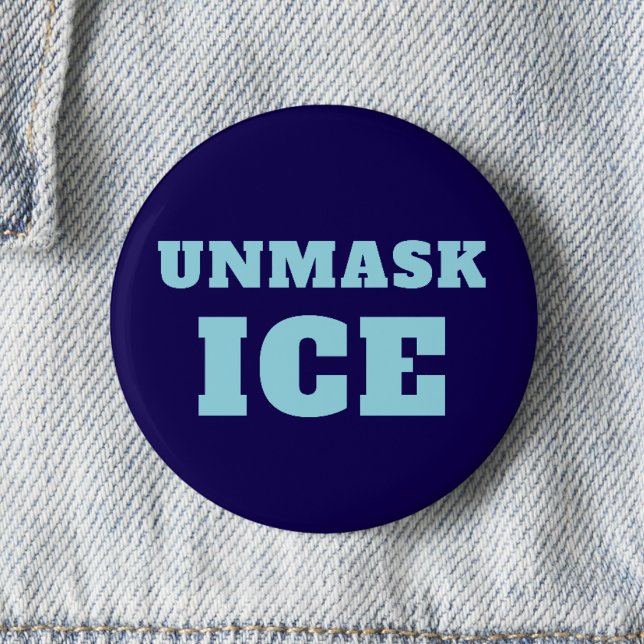 Custom Anti ICE Protest Signs 2 Inch Round Button (Creator Uploaded)