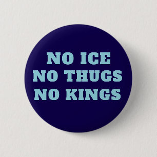 Custom Anti ICE Protest Yard Signs 2 Inch Round Button