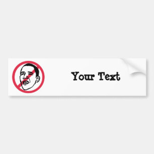 Custom Anti-Obama Bumper Sticker
