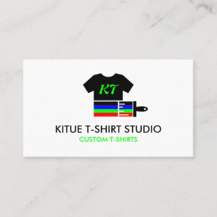 Custom Apparels Shirt Heat Transfer Vinyl Business Card
