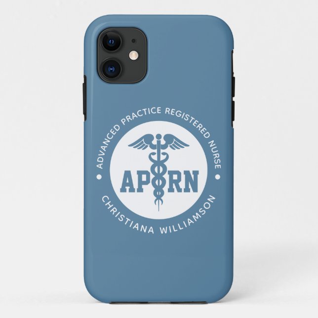 Custom APRN Advanced Practice Registered Nurse Case-Mate iPhone Case (Back)