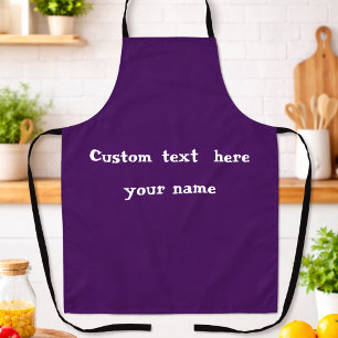 Custom Apron Personalized Name Logo Kitchen Gift