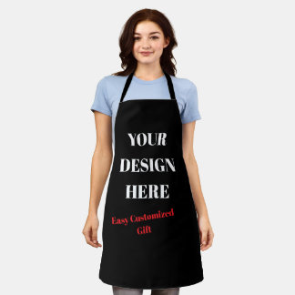 Custom Apron, Upload Your Design Personalized Gift Apron
