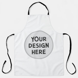 Custom Aprons, Your Design Large All Over Print Apron