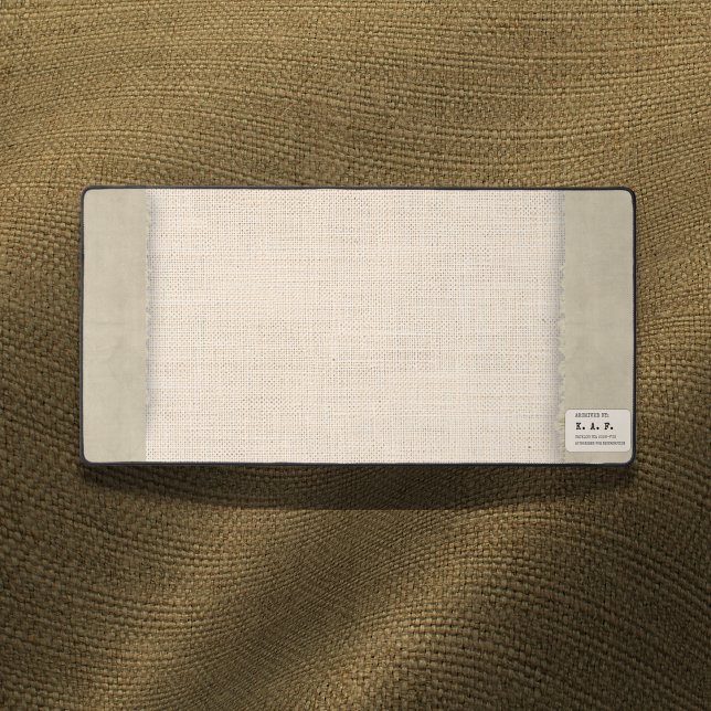 Custom Archivist Linen Textured Specimen Series (Créateur téléchargé)