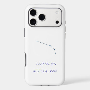 Custom Aries Constellation iPhone Case - Personali