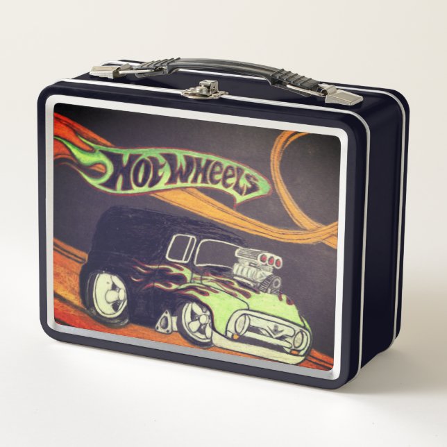 Custom Art Car Lunchbox (Front)