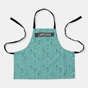 Custom Art Doodle All-Over Print Apron