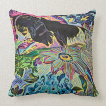 Custom Art Throw Pillow