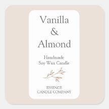 Custom Artisan Candle Business Branding