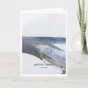 Custom Artist Greeting Card Template