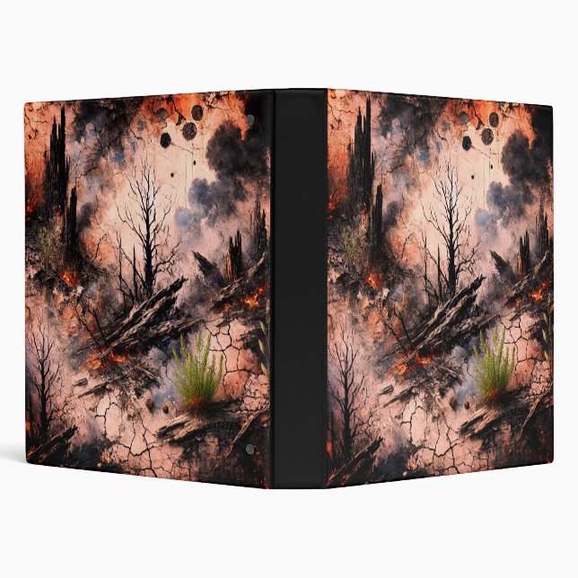 Custom Artistic Binder – Premium Organizer (Background)