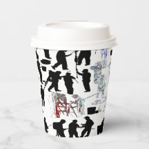 Custom Artistic Coffee Cups 