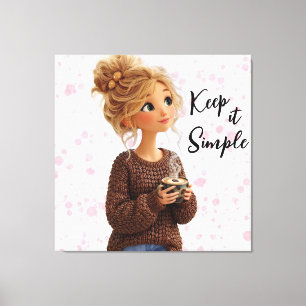 Custom Artistry for Life’s  Canvas Print