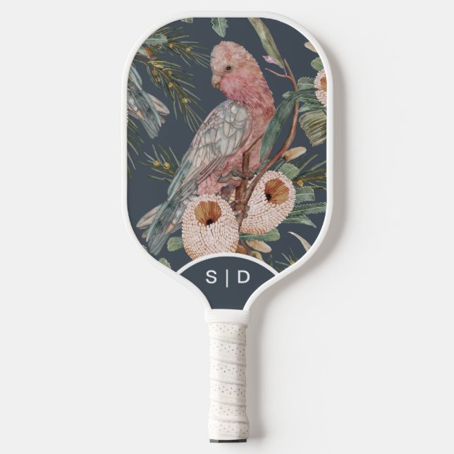 Custom Australian Galah Pickleball Paddle (Front)