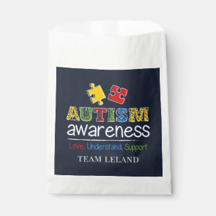 Custom Autism Awareness Love Understand Support Favour Bag