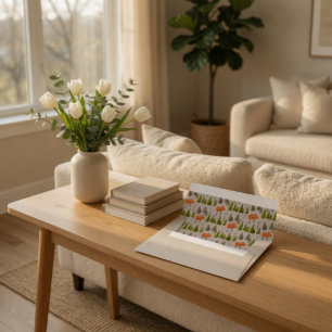 Custom Autumn Trees Envelope with Liner