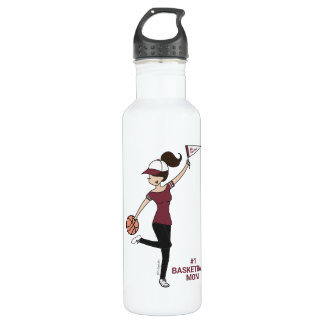 Custom Avatar #1 Basketball Fan 710 Ml Water Bottle